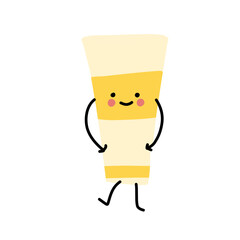 groovy back to school illustration