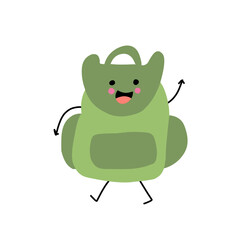 groovy back to school illustration