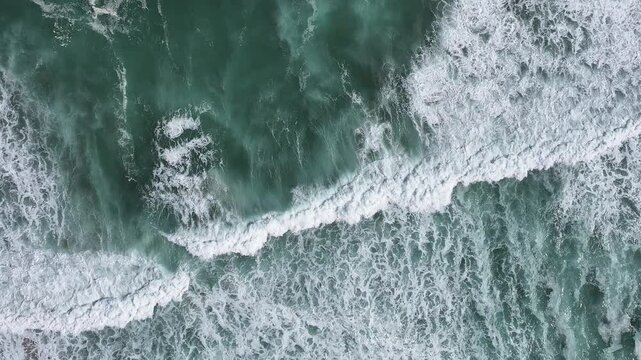 속초 바다의파도