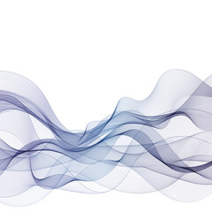 Blue vector wave. Decor element. Layout for advertising. Eps 10