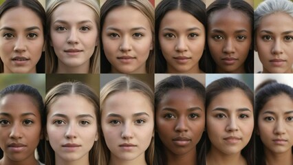 Diverse ages and ethnicities