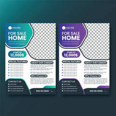 Modern and Professional Flyer Design Template in A4 size.
