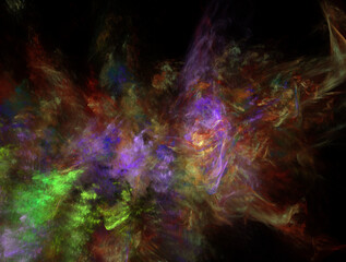 Imaginatory fractal abstract background Image