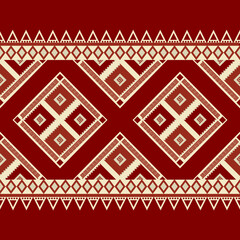 geometric ethnic american pattern design