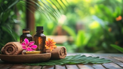 Aromatherapy massage with traditional Thai techniques,