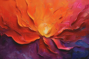 Obraz premium Brilliant colors, color explosion, abstract creativity, art.