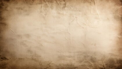 Beautifully aged vintage paper texture with charming wrinkles and stains, ideal for nostalgic backdrops and retro elegance in design projects