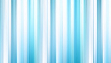 Obraz premium Vertical light blue and white stripes blend seamlessly, creating a modern and elegant backdrop