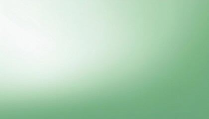 Soft light green gradient background creating a serene, dreamy atmosphere, ideal for various design projects