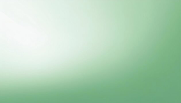 Soft light green gradient background creating a serene, dreamy atmosphere, ideal for various design projects