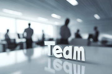 Fototapeta premium 3D word 