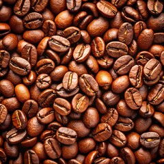 Obraz premium large grains coffee beans background