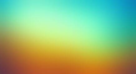 Fototapeta premium Blue yellow holographic abstract blur background.