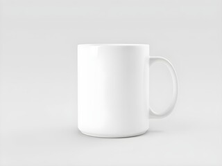 Obraz premium white mug mockup