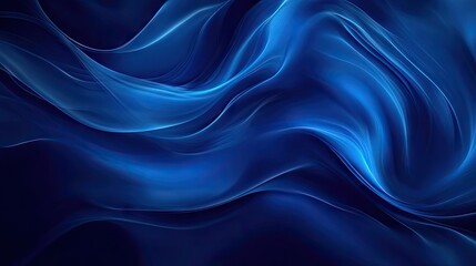 Obraz premium Midnight blue background designed for text use, offering a beautiful canvas for art design. The clear color of this midnight blue backdrop enhances template creation for websites.