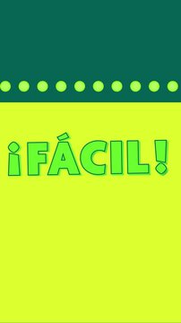 Texto facil fondo amarillo tonos verdes para promocionar tu marca marketing