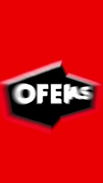 ofertas exclusiva texto fondo rojo para impulsar ventas cta para redes