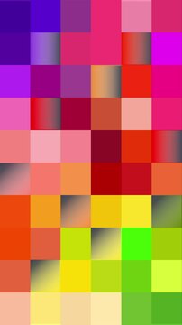 fondo cuadriculado colorido con tenues cambios en ret&iacute;cula luces intercaladas variables 