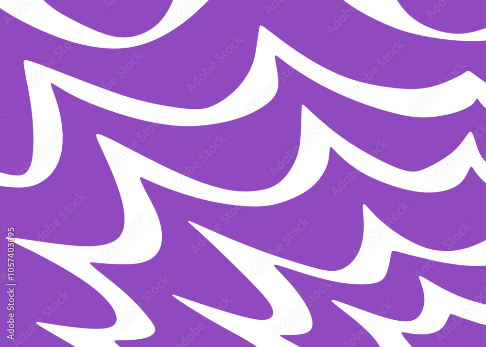 Aufkleber simple background with exploding zigzag line pattern