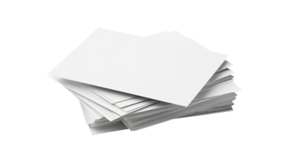 Educational Flash Cards isolated on transparent background, PNG