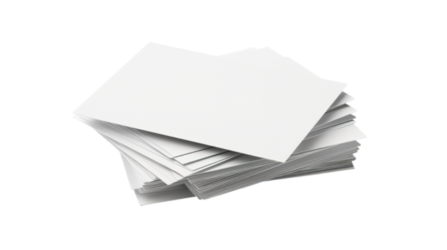 Educational Flash Cards isolated on transparent background, PNG