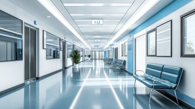 Advanced hospital security systems ensuring patient safety in a modern facility
