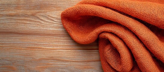 Light Red Cloth on Solid Background - Eco-Friendly Fashion