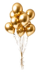 PNG Balloon bouquet balloons gold balloon bouquet.