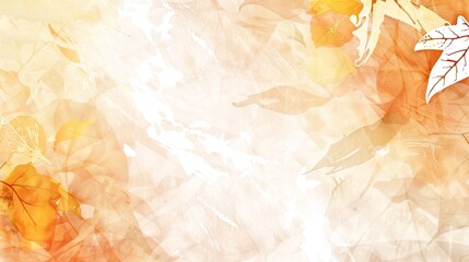 Autumn and White Paper Background - a charming and seasonal visual. The combination of autumn elements on a white paper background creates a warm and nostalgic scene. It showcases the beauty of autumn
