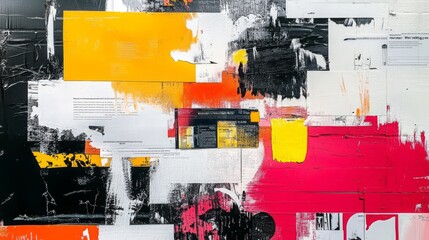 Abstract Urban Art  Colorful Graffiti Wall Texture