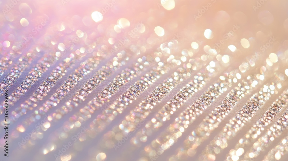 Poster soft pastel background with rows of small diamonds, spaced evenly and sparkling delicately, creating
