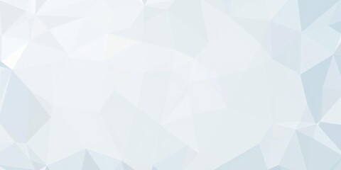 Fototapeta premium Abstract 3D white geometric background with overlap layer on bright space, modern polygon style for banner flyer brochure, bright, flyer, brochure
