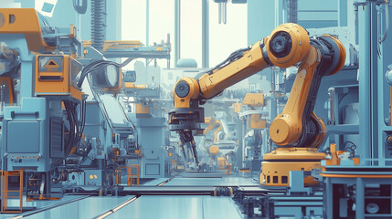 ロボットアーム工場