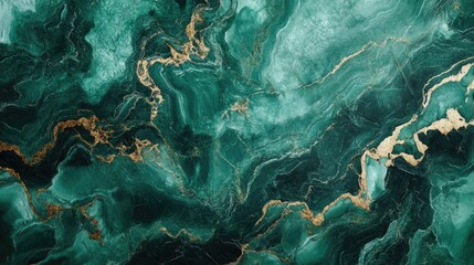 Fototapeta premium Abstract green marble texture with a luxurious appearance