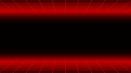 retro futuristic background grid line neon red gradient animation loop wallpaper video cyber monday sale banner footage - Powered by Adobe