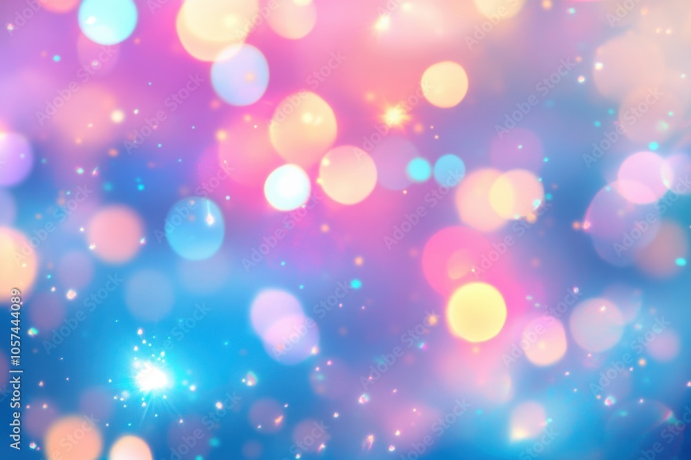 Poster abstract illumination effects with a gentle backdrop. vibrant neon gradient featuring soft hues in b