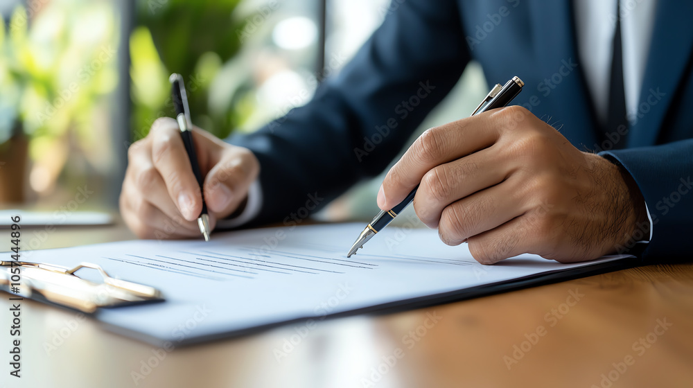 Poster signing a collateral agreement for property loan understanding the process and importance of keys