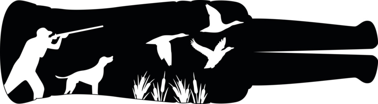 Duck hunting whistle Cricut and Silhouette SVG file