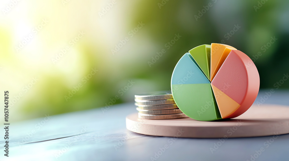 Poster understanding mortgage loan interest rates a visual breakdown of key components in a pie chart forma