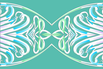  Luxurious batik flower line art pattern of indonesian culture traditional background