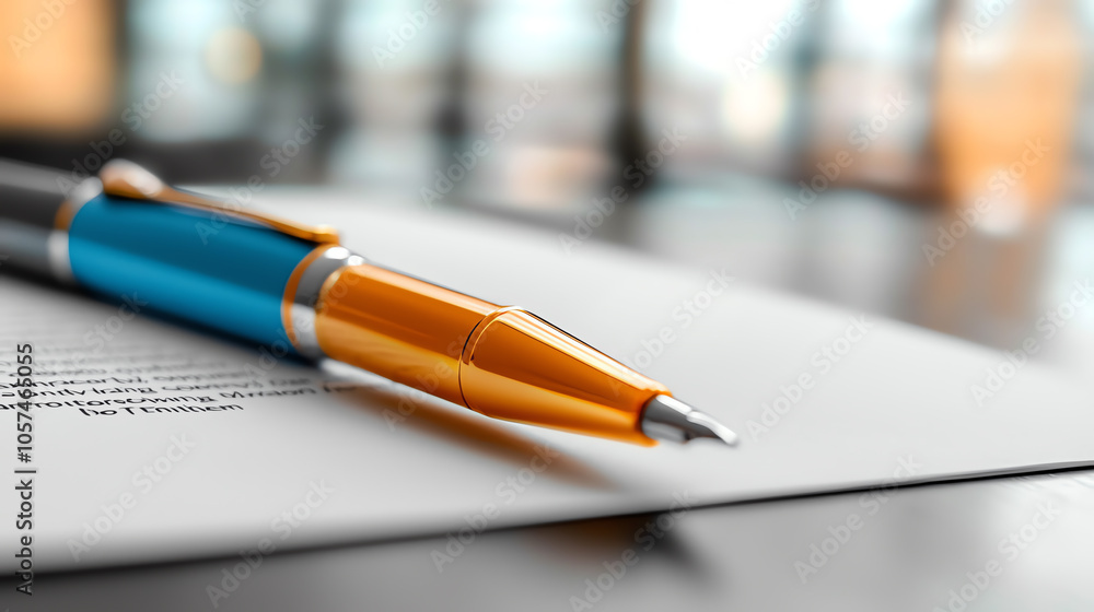 Poster formal signing of real estate ownership contracts a key step in property transactions