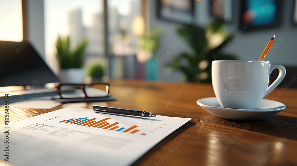 Poster comprehensive risk analysis chart for effective mortgage desk setup with data insights