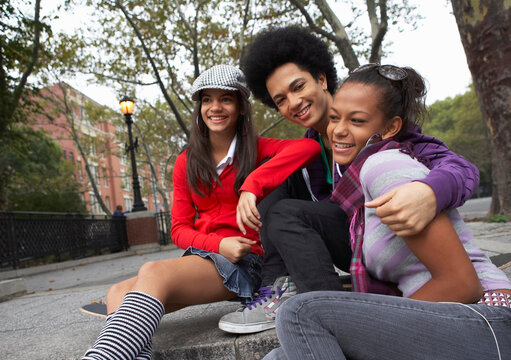 Teenagers Hanging Out