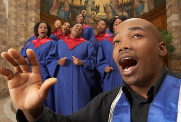 Gospel Choir and Minister