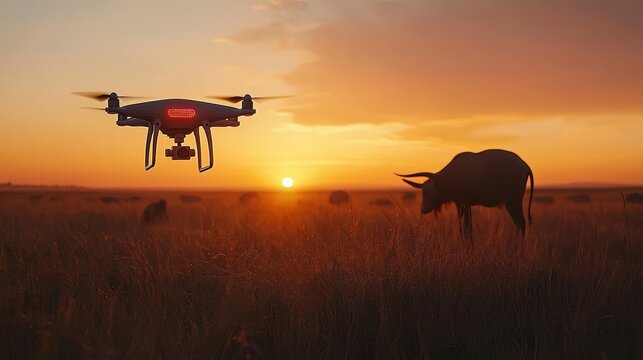 A wildlife documentary filmmaker using AI-powered drones to capture animal behavior, exploring terrains difficult for humans to access. This innovative tech enables intimate glimpses of nature 
