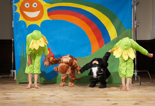 Children Dressed Up
