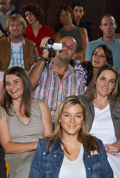 People in Auditorium