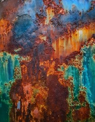 Rusty metal texture