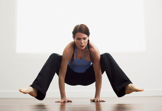 Woman Exercising