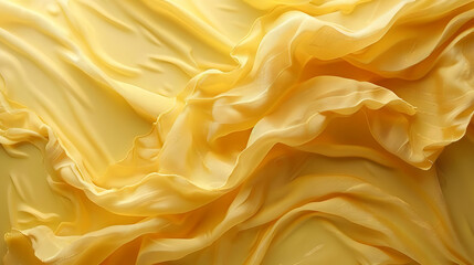 Fototapeta premium Yellow Fabric Texture Abstract Background